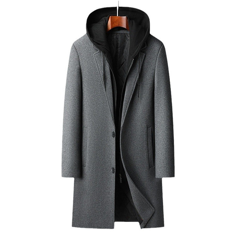 Bravura Mens Wool Coat - Kamoori