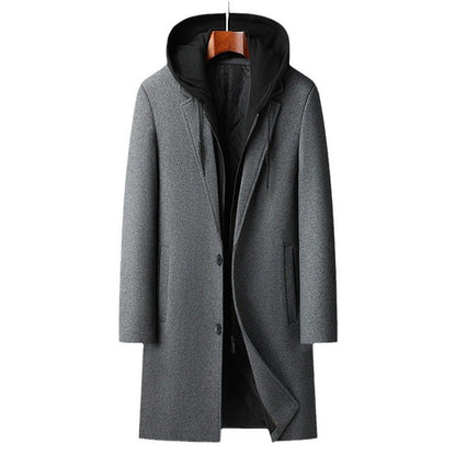 Bravura Mens Wool Coat - Kamoori