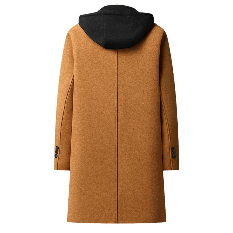 Bravura Mens Wool Coat - Kamoori