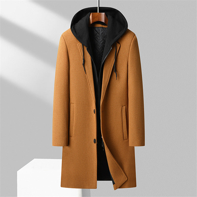 Bravura Mens Wool Coat - Kamoori