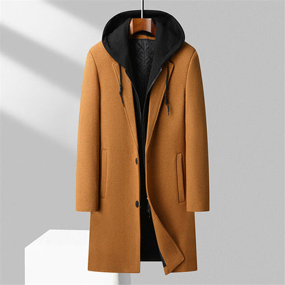 Bravura Mens Wool Coat - Kamoori