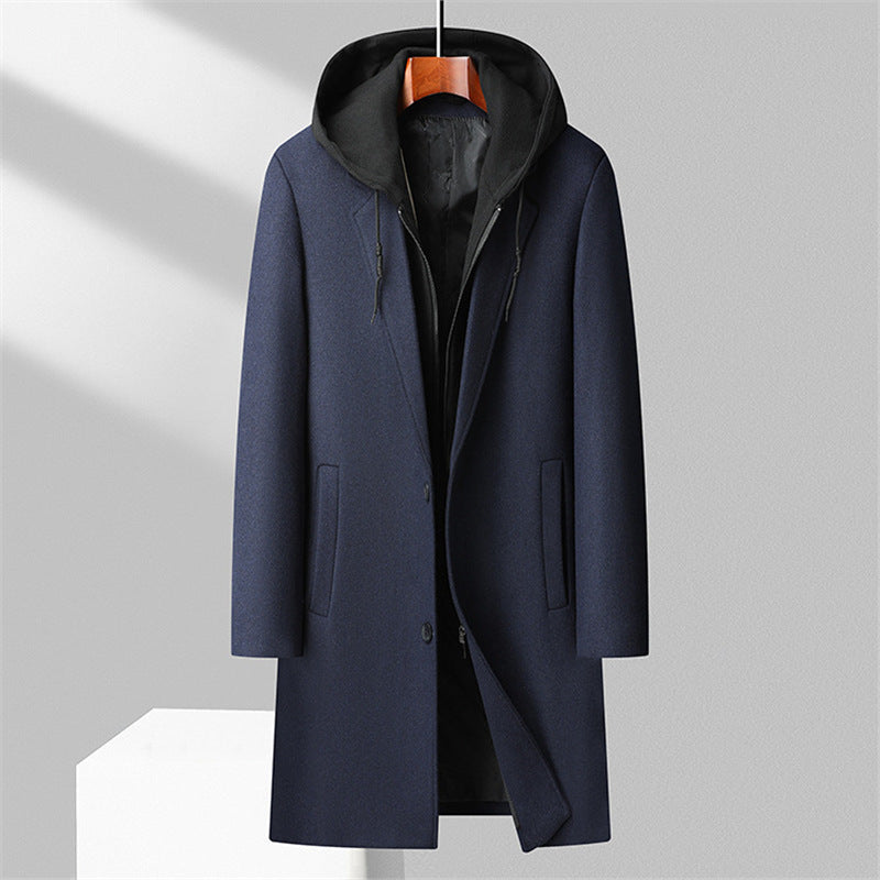 Bravura Mens Wool Coat - Kamoori