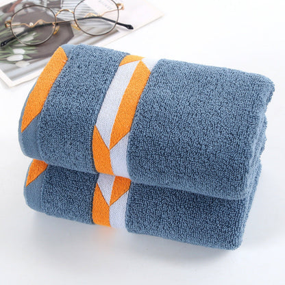 Geometric Cotton Towels