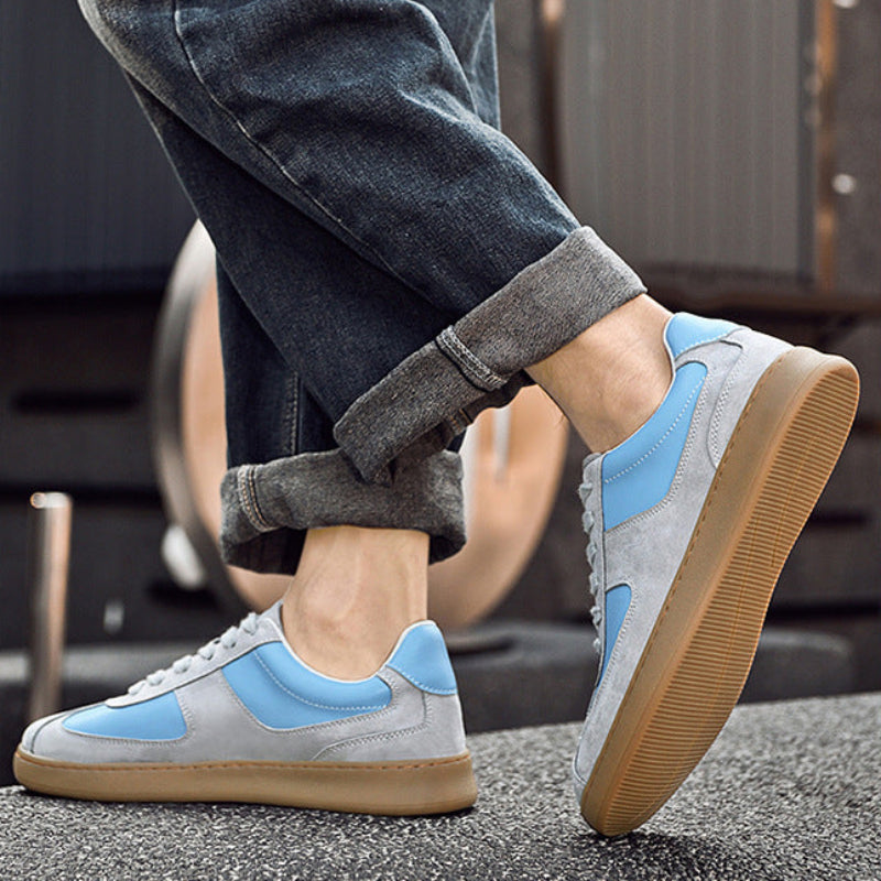 CHRIS GENUINE LEATHER SNEAKERS - Kamoori