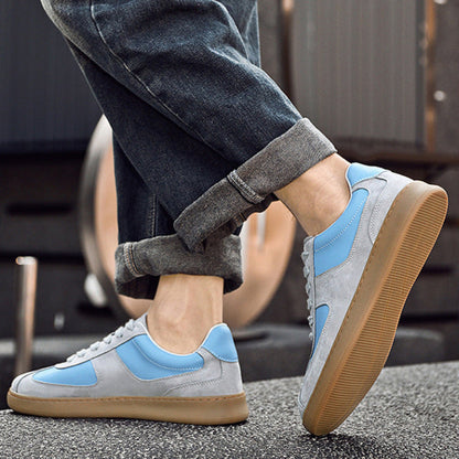 CHRIS GENUINE LEATHER SNEAKERS - Kamoori
