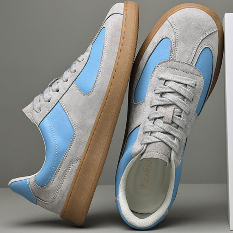 CHRIS GENUINE LEATHER SNEAKERS - Kamoori