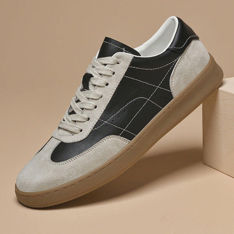 CHRIS GENUINE LEATHER SNEAKERS - Kamoori