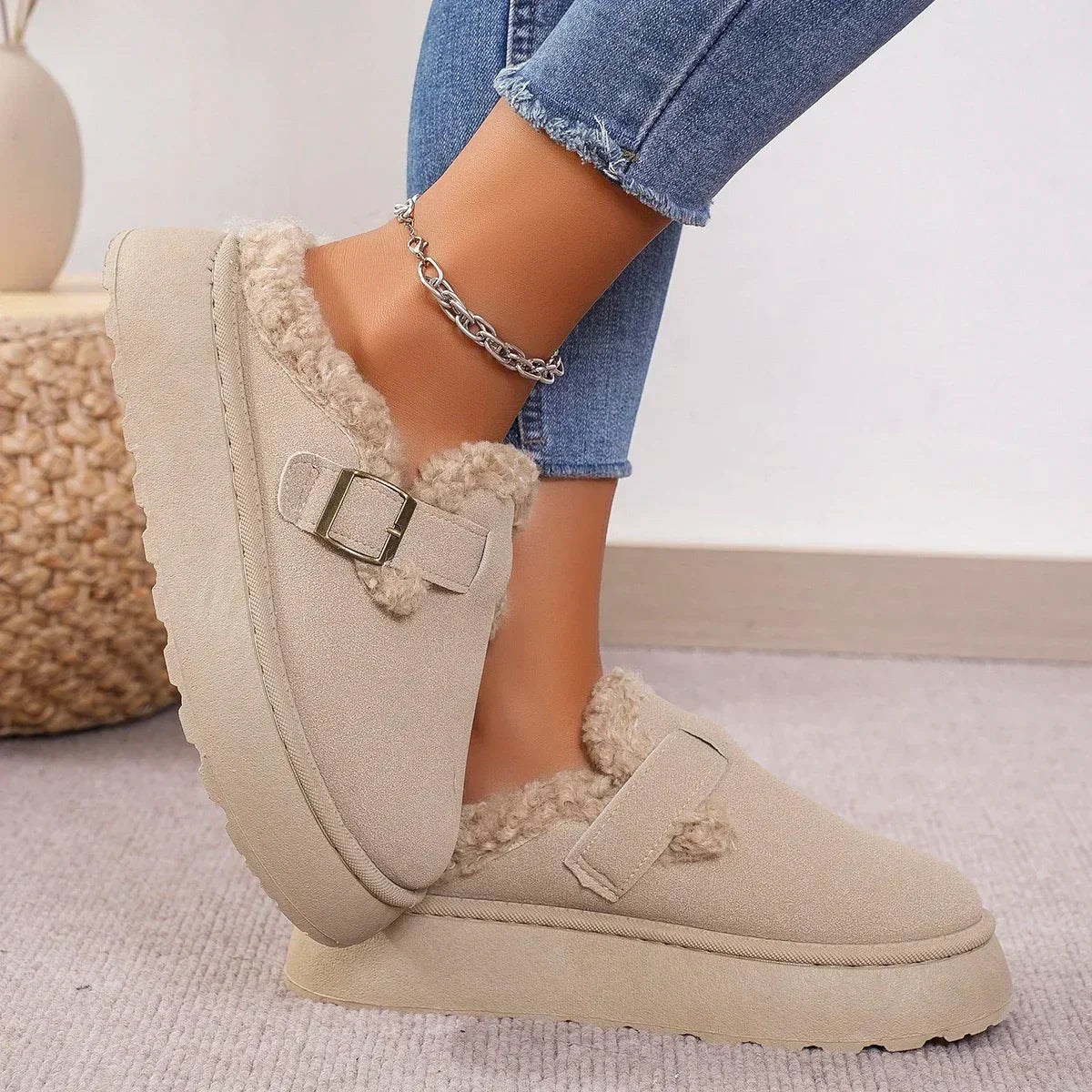 Velvet Comfort Slippers