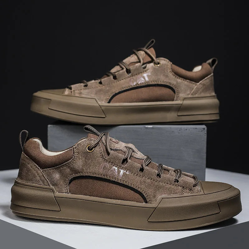 CAT® UrbanStride Leather Sneakers - Kamoori