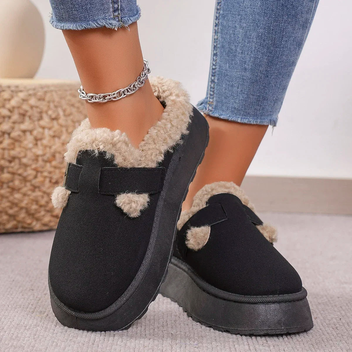 Velvet Comfort Slippers