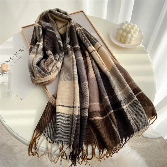 Whisper Plaid Scarf