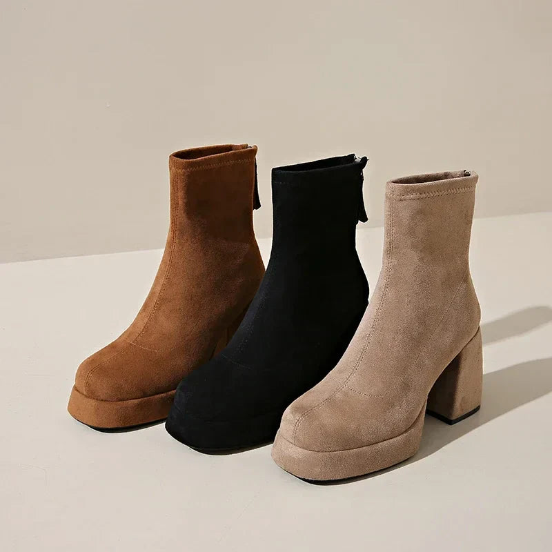 Elevate Suede Booties