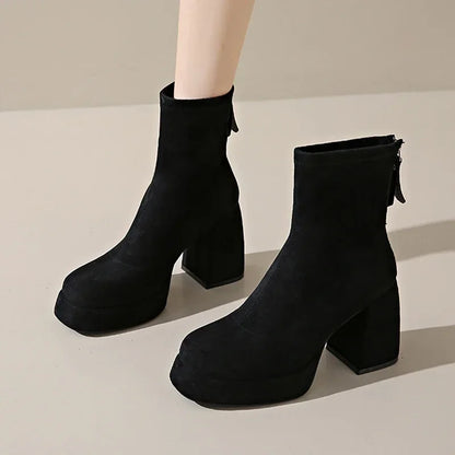 Elevate Suede Booties