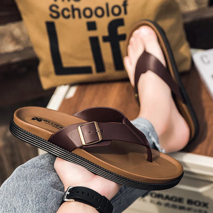 Veylor Leather Sandal
