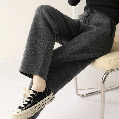 Plush Wool Pants