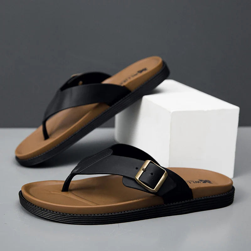 Veylor Leather Sandal