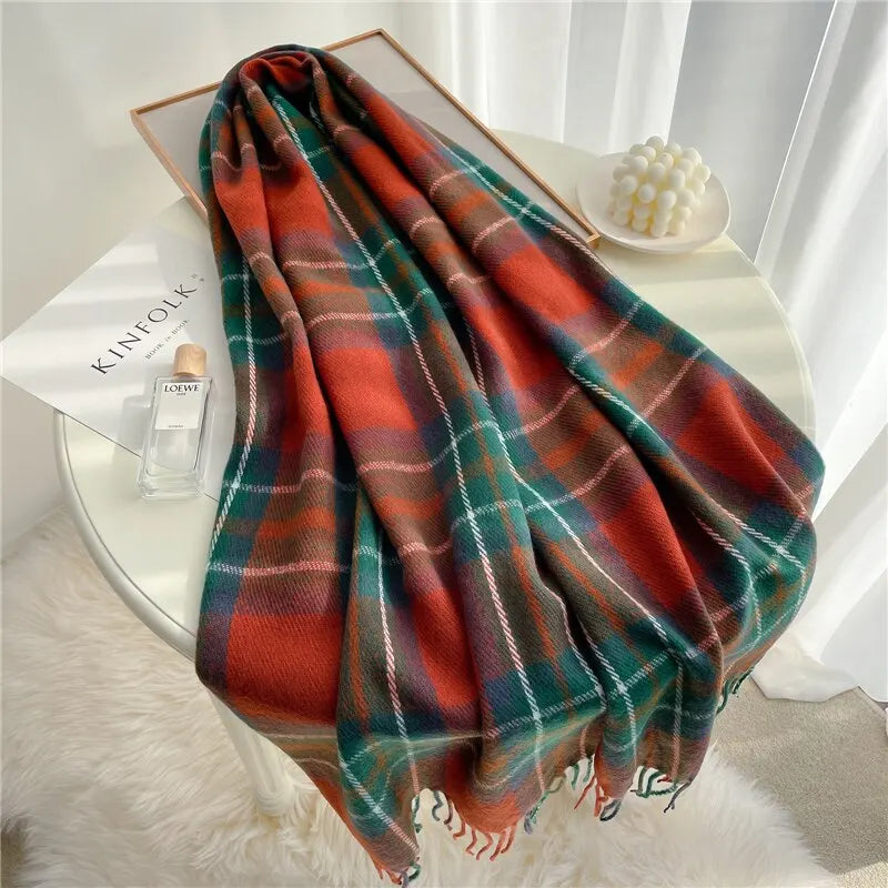 Whisper Plaid Scarf