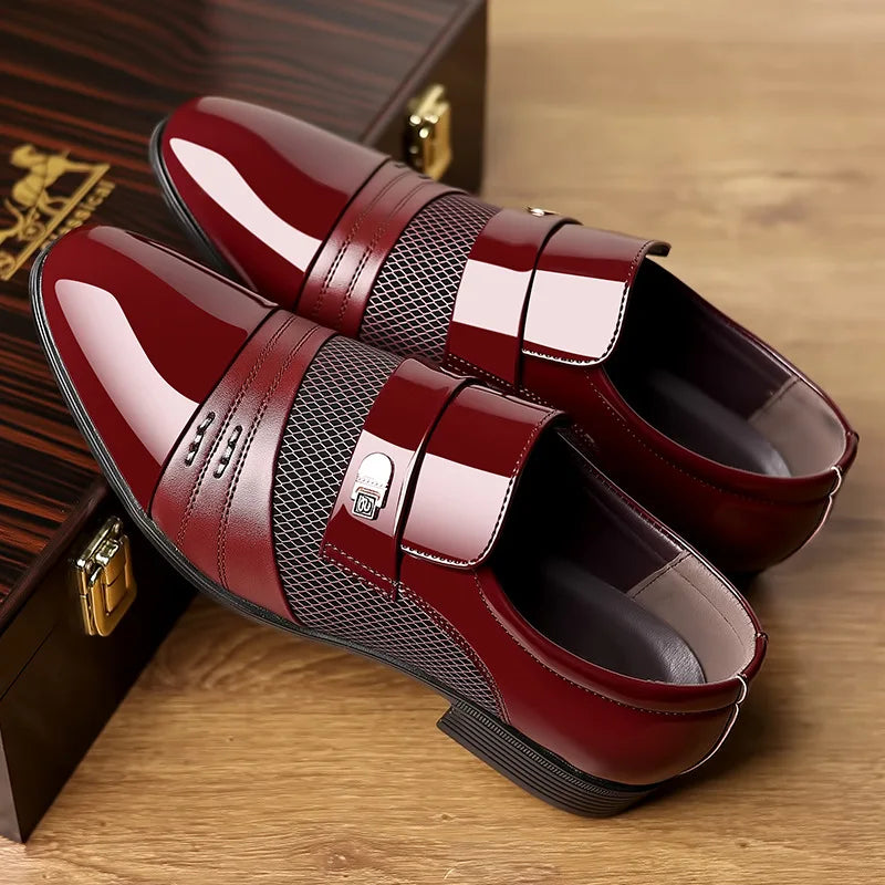 Oxford Slip On Dress Shoes