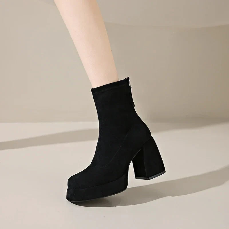 Elevate Suede Booties