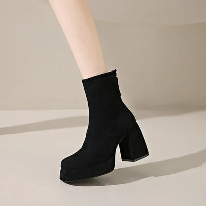 Elevate Suede Booties