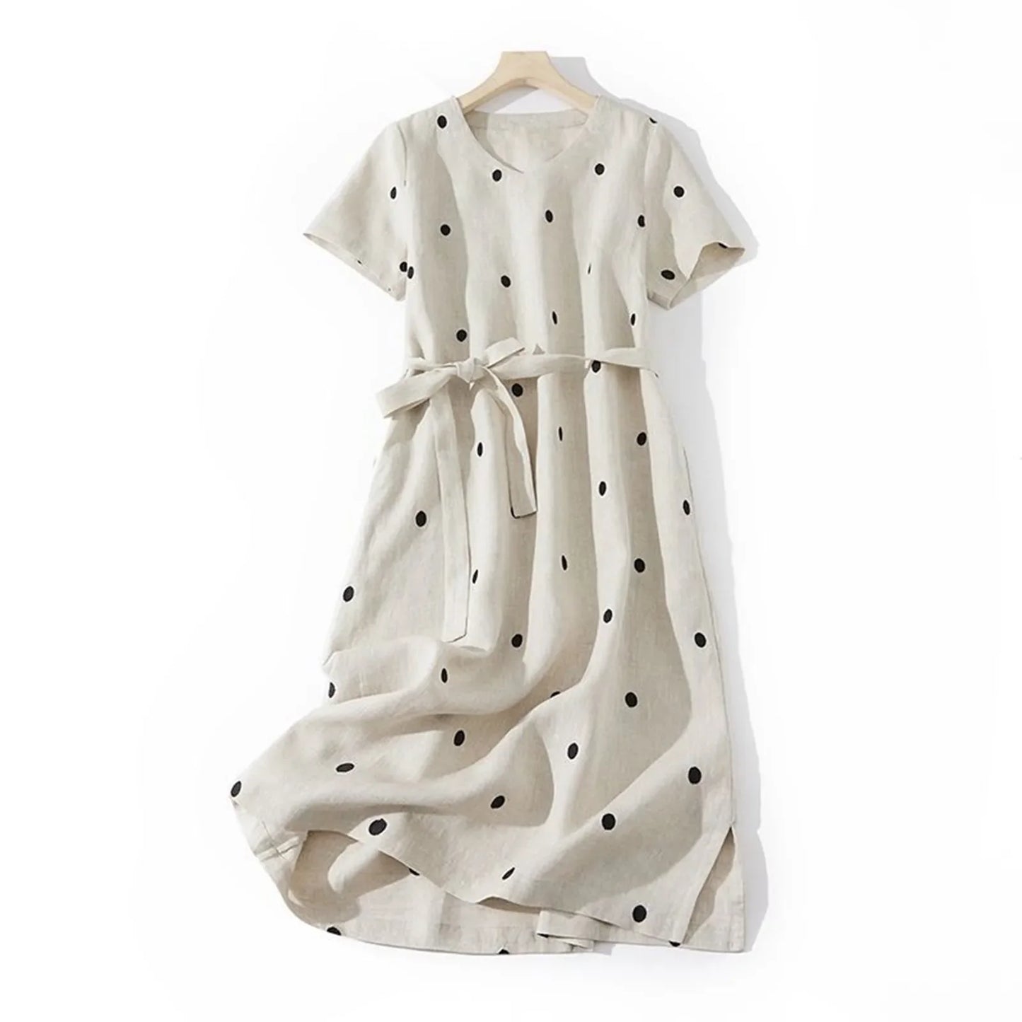 Isla Cotton Linen Dress