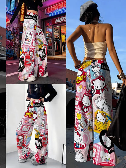 Hello Kitty Cartoon Pants