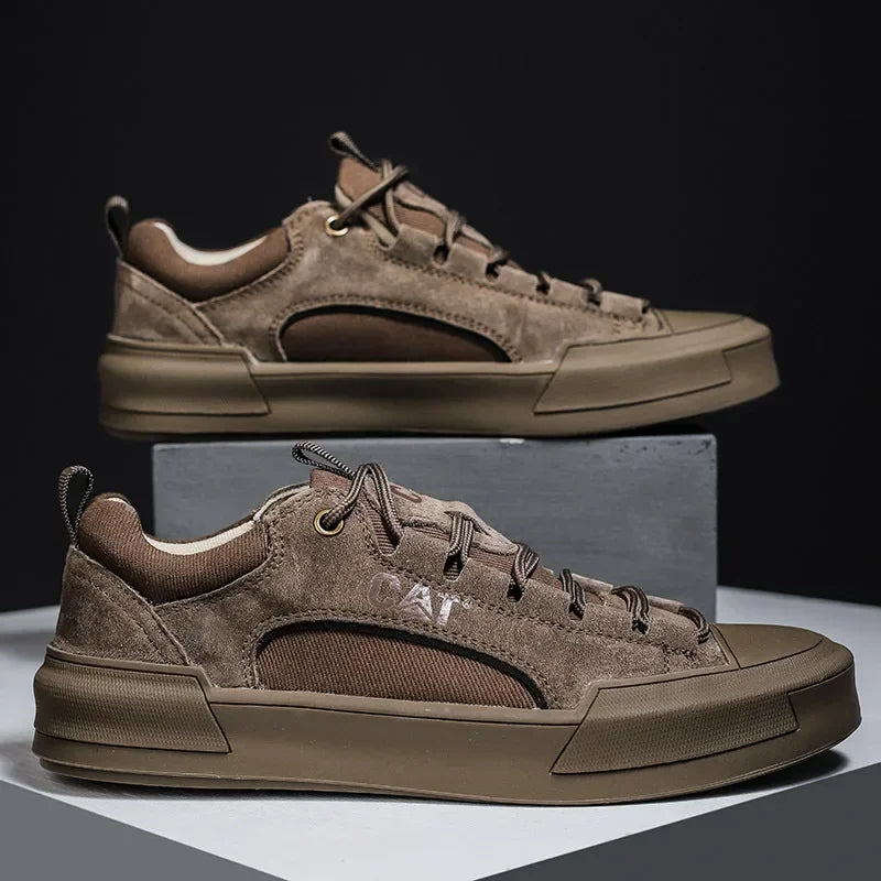 CAT® UrbanStride Leather Sneakers - Kamoori