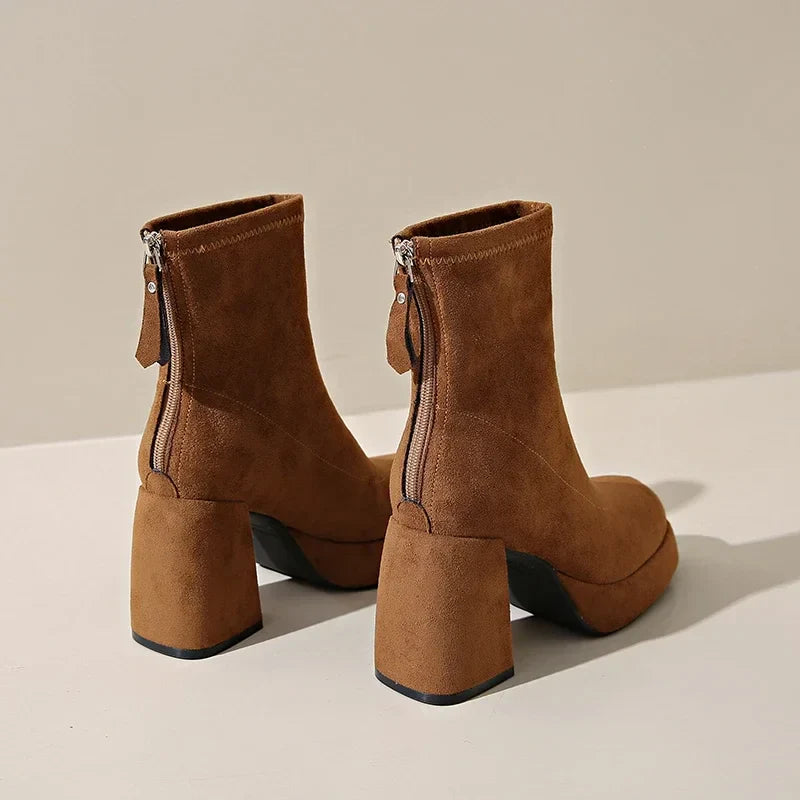 Elevate Suede Booties