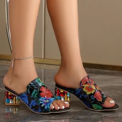 Arlena Mosaic Heels