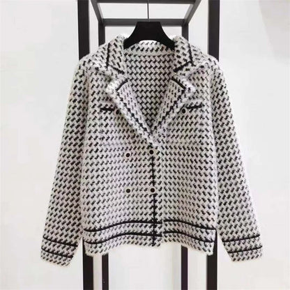 Celeste Houndstooth Jacket