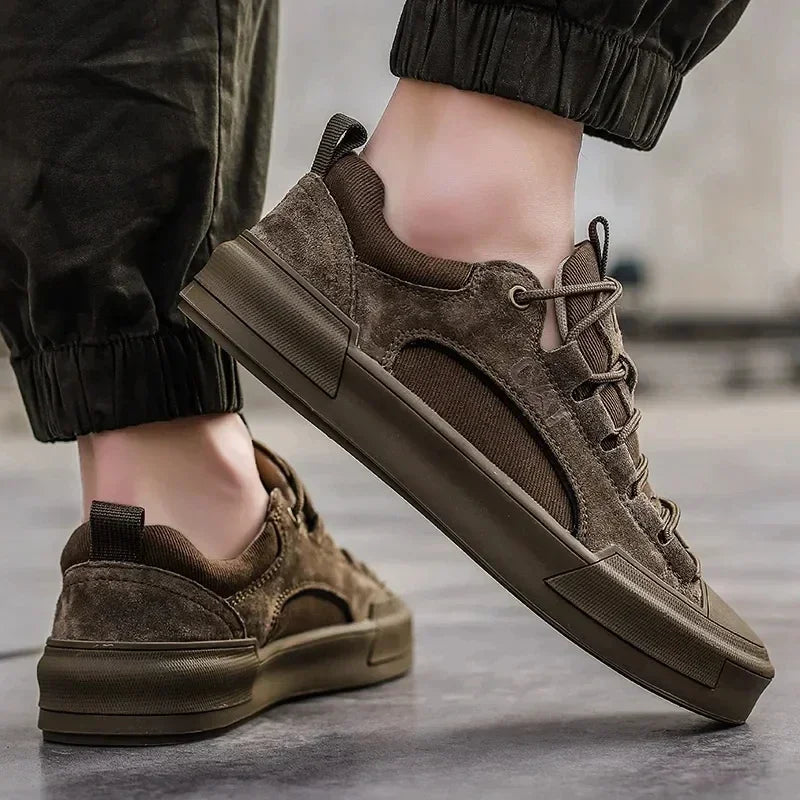 CAT® UrbanStride Leather Sneakers - Kamoori