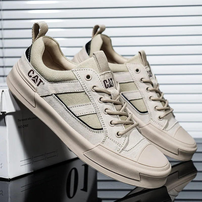 CAT® UrbanStride Leather Sneakers - Kamoori