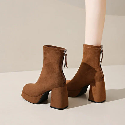 Elevate Suede Booties
