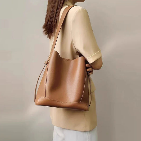 Vintage Leather Tote