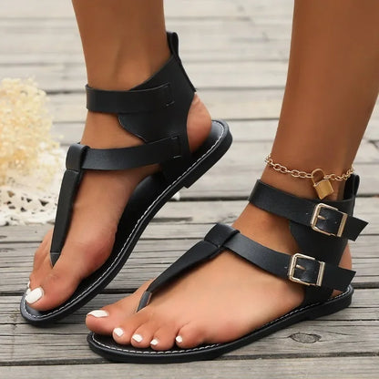 Avelyn Leather Sandals