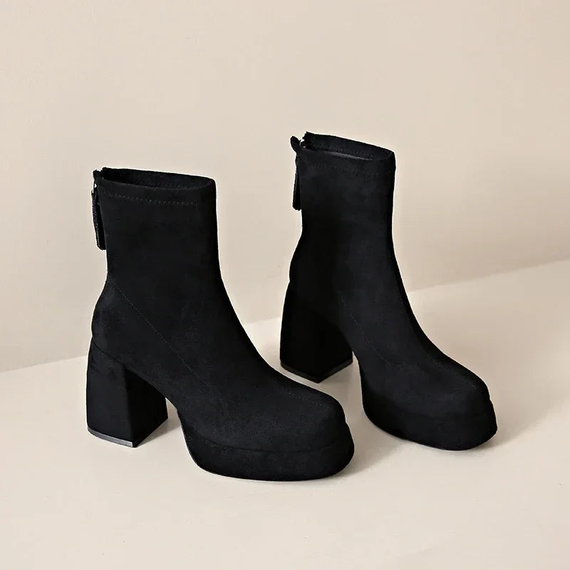 Elevate Suede Booties