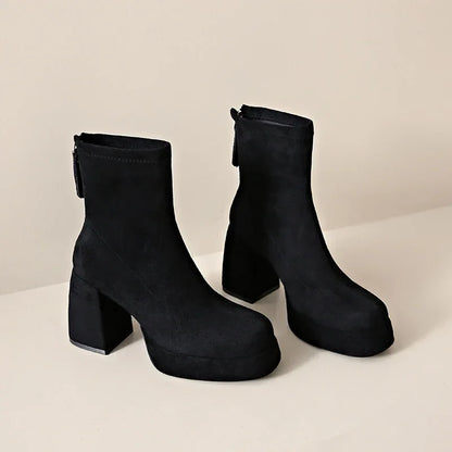 Elevate Suede Booties