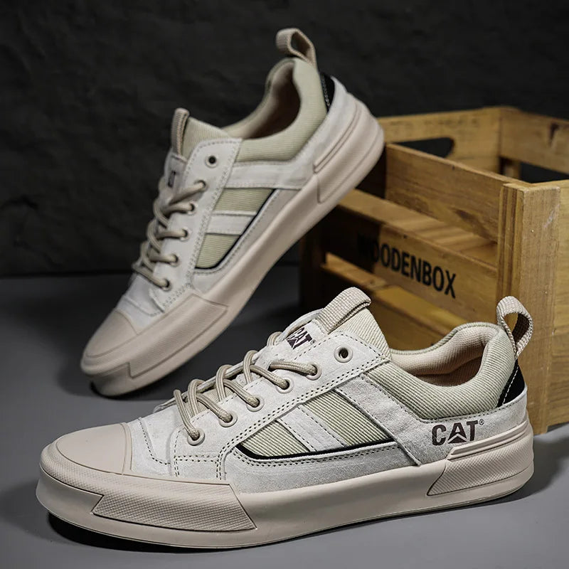 CAT® UrbanStride Leather Sneakers - Kamoori