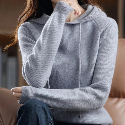 Elara Cashmere Hoodie