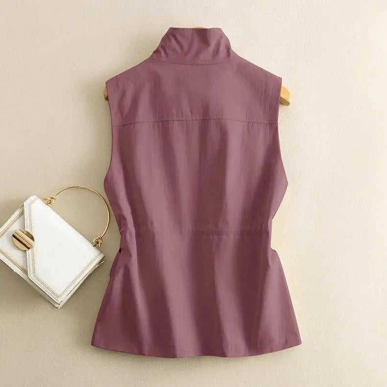 Calina Drawstring Vest