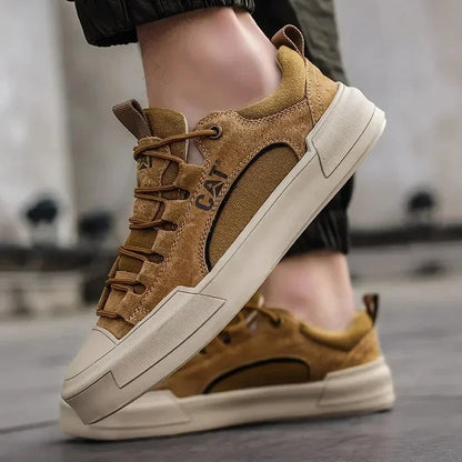 CAT® UrbanStride Leather Sneakers - Kamoori