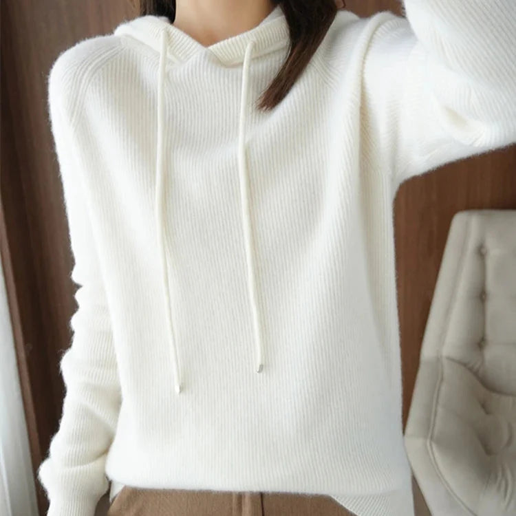 Elara Cashmere Hoodie