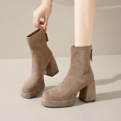 Elevate Suede Booties