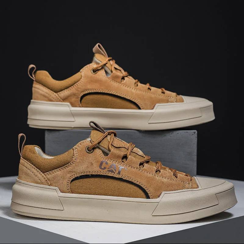 CAT® UrbanStride Leather Sneakers - Kamoori