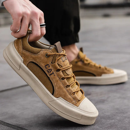 CAT® UrbanStride Leather Sneakers - Kamoori