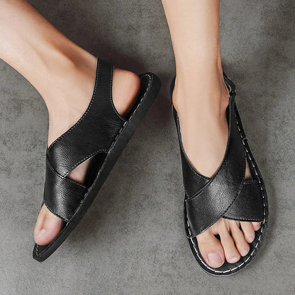 Monaco Genuine Leather Sandals