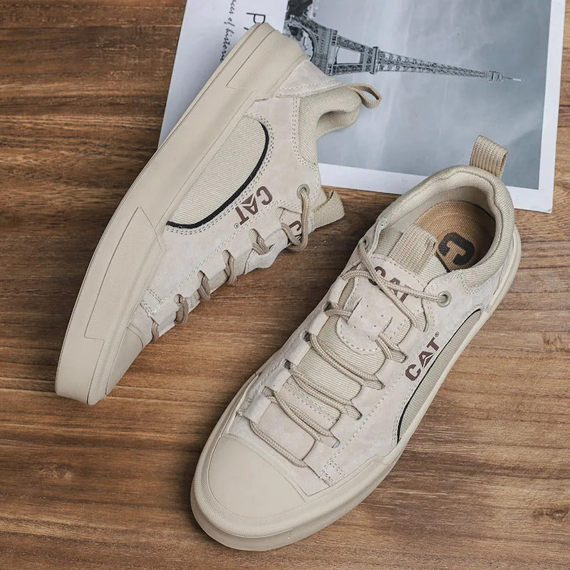 CAT® UrbanStride Leather Sneakers - Kamoori