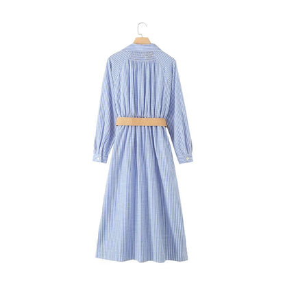Solana Belted Midi Dress