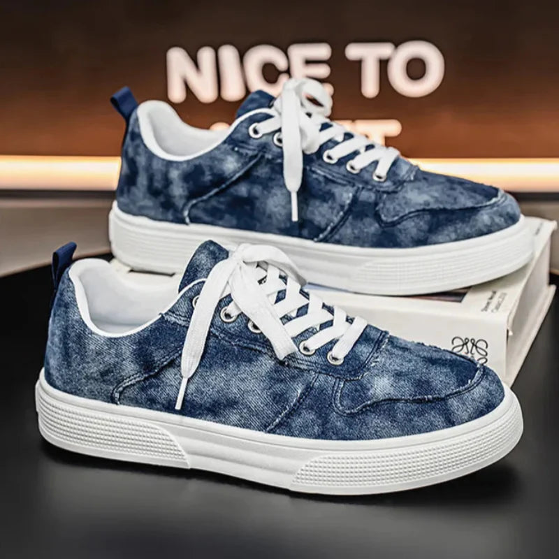 Harbor Washed Denim Sneakers