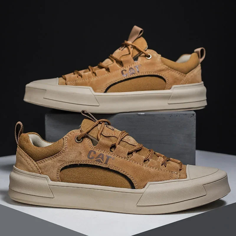 CAT® UrbanStride Leather Sneakers - Kamoori